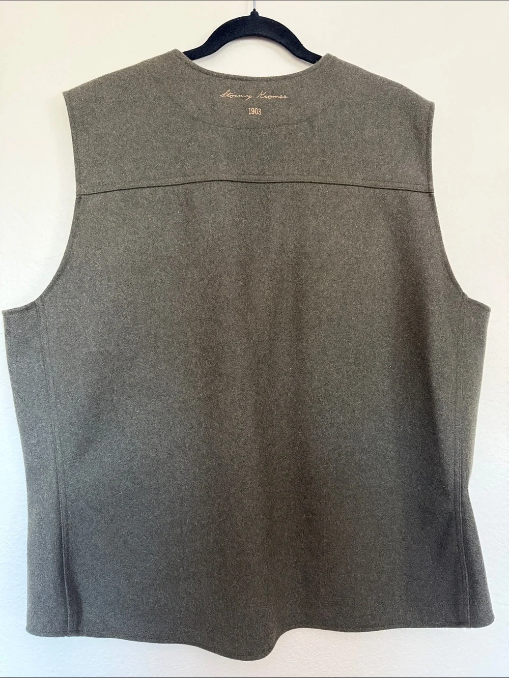 Stormy Kromer men’s the button vest olive see measurements